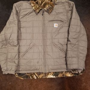 Carhartt Woodsville Reversible Camo Down Coat